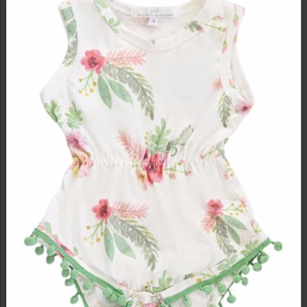 Hadley Pom Pom Romper
